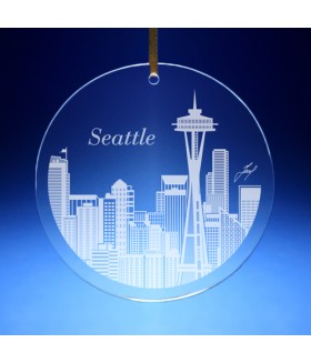 Seattle Ornament / Suncatcher