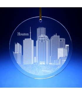 Houston Ornament / Suncatcher