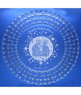 Zodiac Gemini Plate