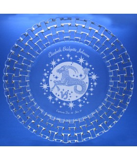 Zodiac Capricorn Plate