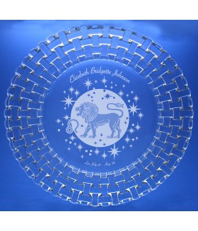 Zodiac Leo Plate