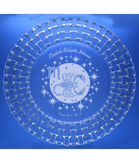 Zodiac Scorpio Plate