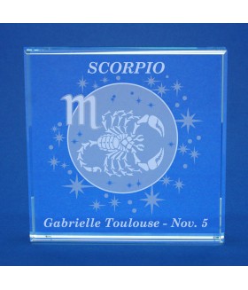 Zodiac Scorpio Paperweight