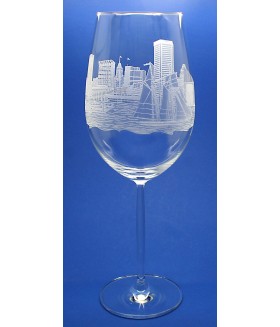Baltimore Harbor Wine Set of 4