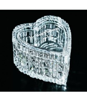 Crystal Heart Shaped Jewelry Box