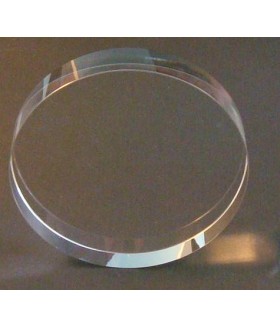 Round Optic Disc Paperweight