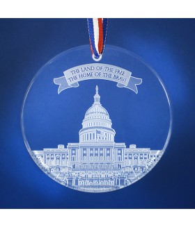 Washington DC Capitol Ornament