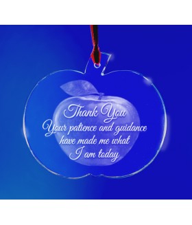 Apple Suncatcher - Thank You Teacher