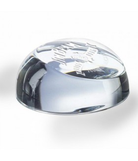 Slanted Round Paperweight