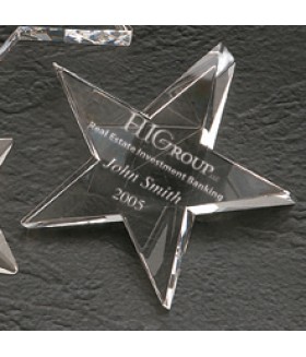 Rising Star (Slanted) Paperweight