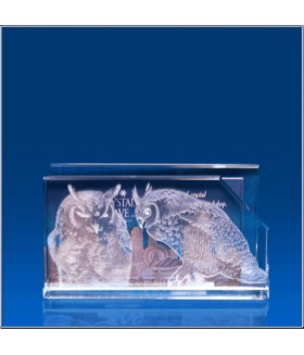 Wise Owl Business Card Holder