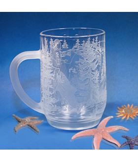 Fisherman Beer Mug 20 oz