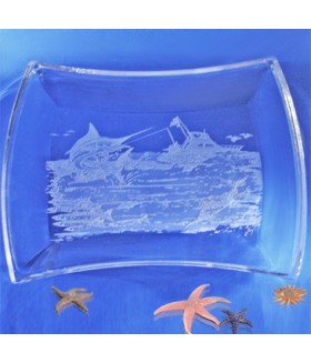 Fisherman Plate 11.75" x 10.25"