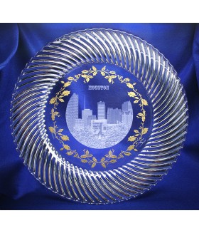 Houston Crystal Plate