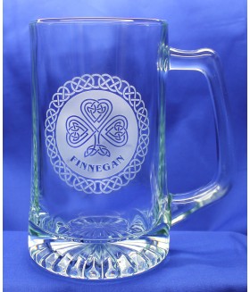 Beer Mug Large w/ Personalized Celtic Design