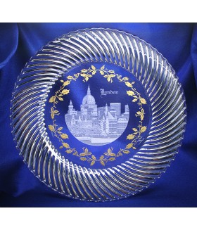 London Crystal Plate