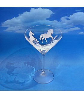 Equestrian Classico Martini Glass