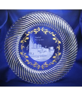 Nashville Crystal Plate