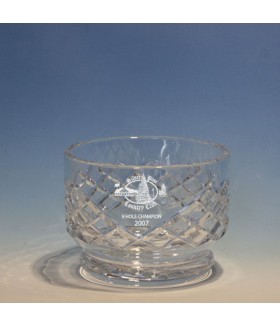 Pedestal Cut Crystal Bowl - Small Pedestal Cut Crystal Bowl - Small
