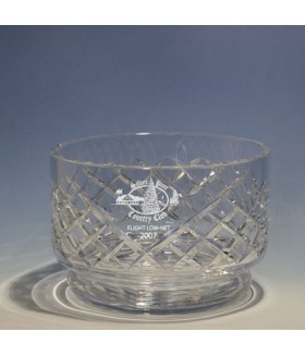 Pedestal Cut Crystal Bowl - Medium Pedestal Cut Crystal Bowl - Medium
