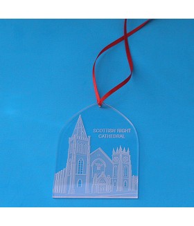 Scottish Right Cathedral Ornament