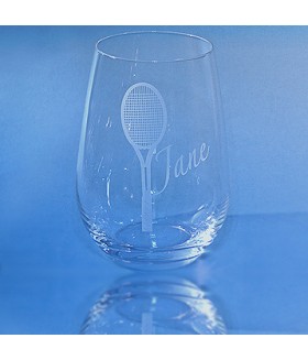 Tennis Stemless Wine Glass - Set of 4
