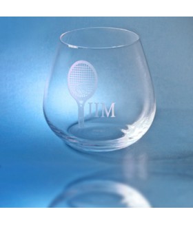 Tennis Stemless Wine Glass - Set of 4