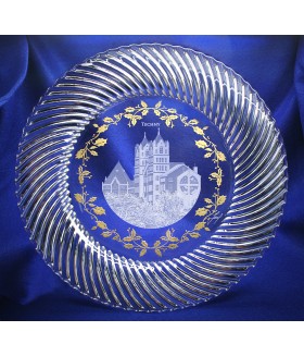 Techny Towers Crystal Plate